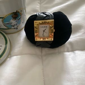 LAMB leather braided watch